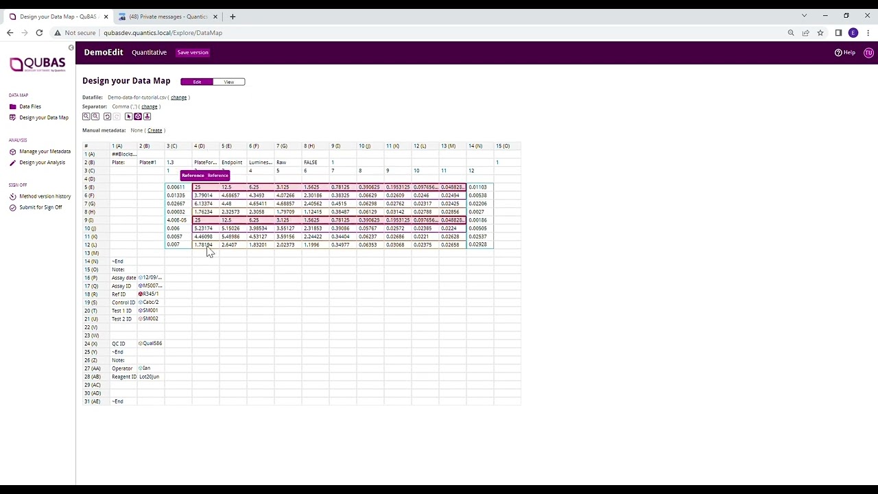 Editing Metadata