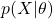 p(X \vert \theta)