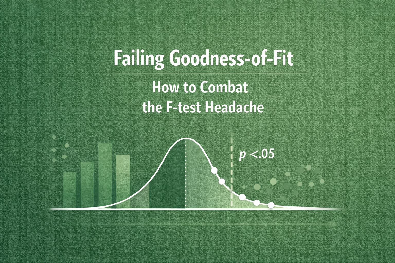 Failing Goodness-of-Fit: How to Combat the F-test Headache