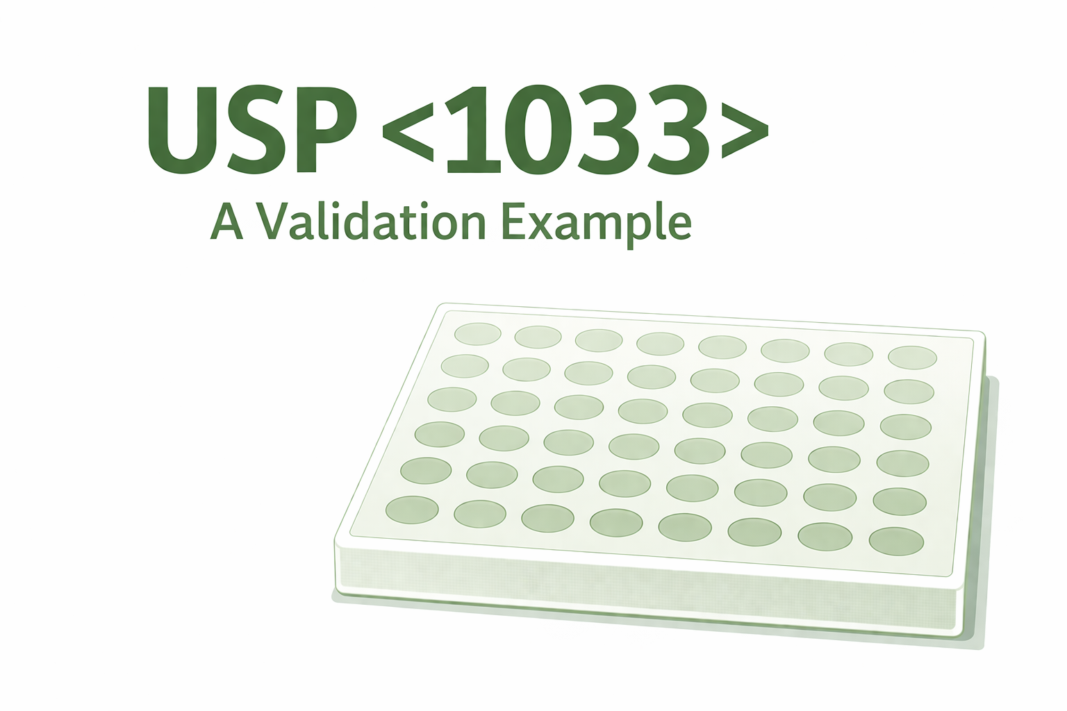 USP <1033>: A Validation Example